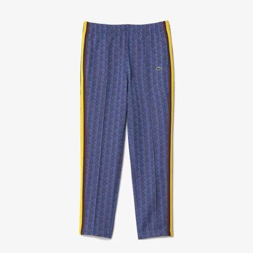 Lacoste Trousers & Shorts-Jacquard Monogrammed Paris Tracksuit Bottoms