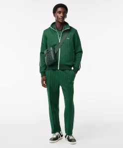 Lacoste Trousers & Shorts-Jacquard Monogrammed Paris Tracksuit Bottoms