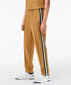 Lacoste Trousers & Shorts-Jacquard Monogrammed Paris Tracksuit Bottoms