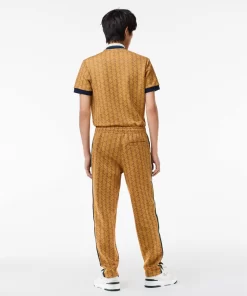 Lacoste Trousers & Shorts-Jacquard Monogrammed Paris Tracksuit Bottoms