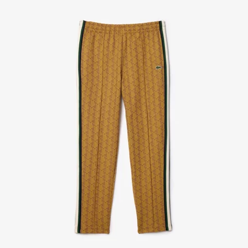 Lacoste Trousers & Shorts-Jacquard Monogrammed Paris Tracksuit Bottoms