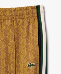 Lacoste Trousers & Shorts-Jacquard Monogrammed Paris Tracksuit Bottoms