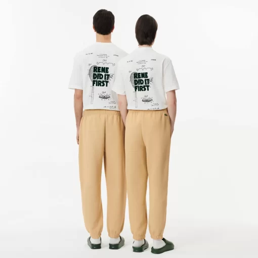 Lacoste Trousers & Shorts-Jogger Double-Face Pique Track Pants