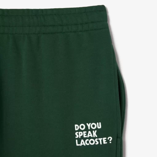 Lacoste Trousers & Shorts-Jogger Fleece Track Pants