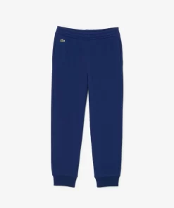 Lacoste Girl Clothing-Jogger Track Pants With Crocodile Badge