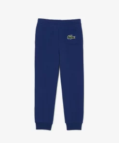 Lacoste Girl Clothing-Jogger Track Pants With Crocodile Badge