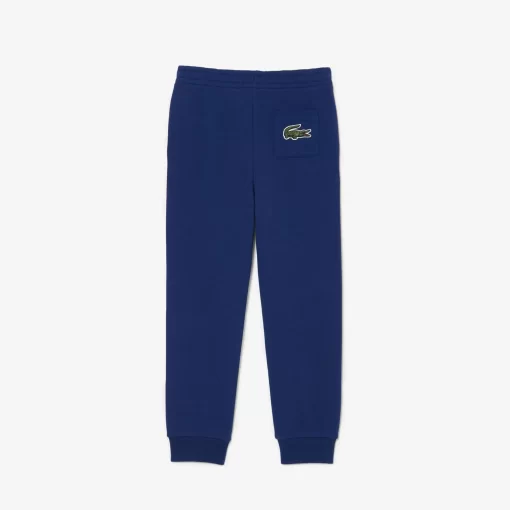 Lacoste Girl Clothing-Jogger Track Pants With Crocodile Badge