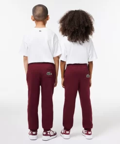 Lacoste Girl Clothing-Jogger Track Pants With Crocodile Badge