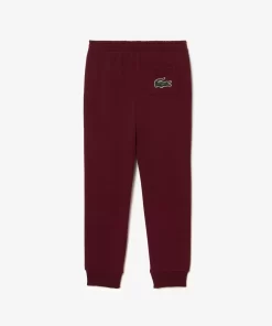 Lacoste Girl Clothing-Jogger Track Pants With Crocodile Badge