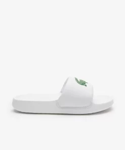 Lacoste Shoes-Juniors' Croco 1.0 Synthetic Slides