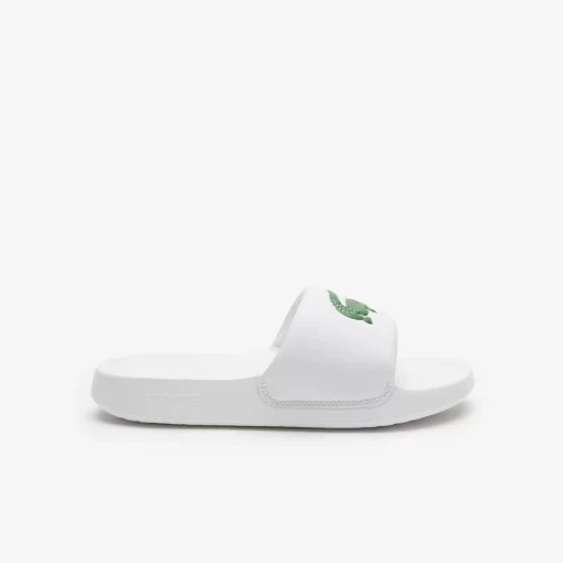 Lacoste Shoes-Juniors' Croco 1.0 Synthetic Slides