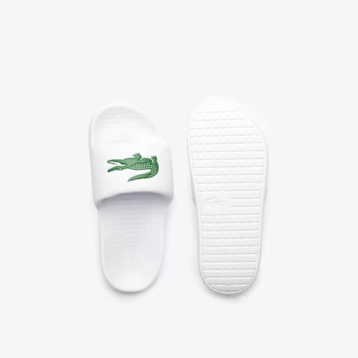 Lacoste Shoes-Juniors' Croco 1.0 Synthetic Slides