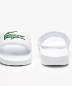 Lacoste Shoes-Juniors' Croco 1.0 Synthetic Slides