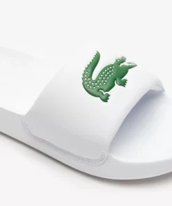 Lacoste Shoes-Juniors' Croco 1.0 Synthetic Slides