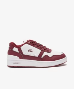 Lacoste Shoes-Juniors' T-Clip Synthetic Trainers