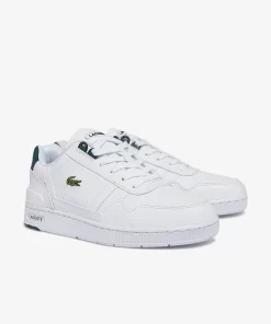 Lacoste Shoes-Juniors' T-Clip Synthetic Trainers