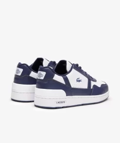 Lacoste Shoes-Juniors' T-Clip Synthetic Trainers