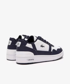 Lacoste Shoes-Juniors' T-Clip Synthetic Trainers