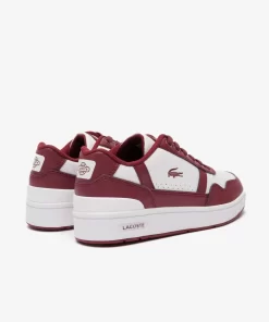 Lacoste Shoes-Juniors' T-Clip Synthetic Trainers