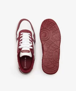 Lacoste Shoes-Juniors' T-Clip Synthetic Trainers