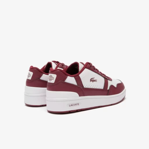 Lacoste Shoes-Juniors' T-Clip Synthetic Trainers