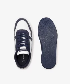 Lacoste Shoes-Juniors' T-Clip Synthetic Trainers