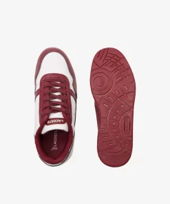 Lacoste Shoes-Juniors' T-Clip Synthetic Trainers