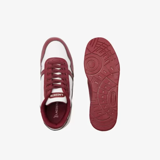 Lacoste Shoes-Juniors' T-Clip Synthetic Trainers