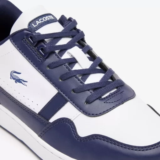 Lacoste Shoes-Juniors' T-Clip Synthetic Trainers