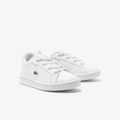 Lacoste Shoes-Kids' Carnaby Pro Synthetic Fiber Trainers