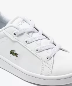 Lacoste Shoes-Kids' Carnaby Pro Synthetic Fiber Trainers