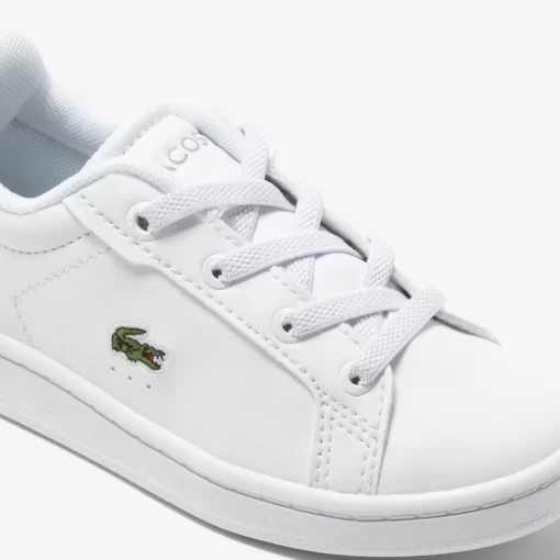 Lacoste Shoes-Kids' Carnaby Pro Synthetic Fiber Trainers