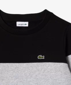 Lacoste Boy Clothing-Kids' Colourblock Sweatshirt In Organic Cotton Fleece