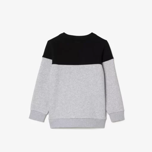 Lacoste Boy Clothing-Kids' Colourblock Sweatshirt In Organic Cotton Fleece