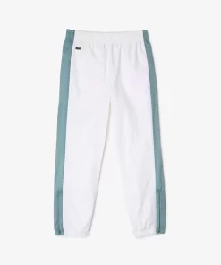 Lacoste Girl Clothing-Kids' Contrast Band Taffeta Trackpants