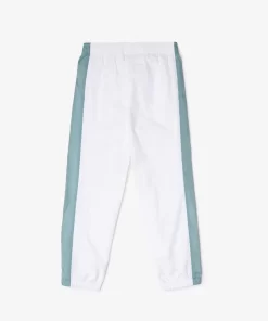 Lacoste Girl Clothing-Kids' Contrast Band Taffeta Trackpants