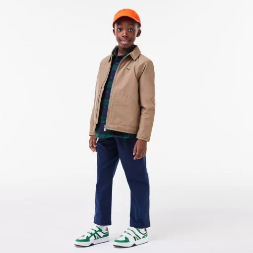 Lacoste Shoes-Kid'S L001 Branded Trainers