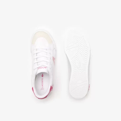 Lacoste Shoes-Kids' L004 Textile Colourblock Trainers