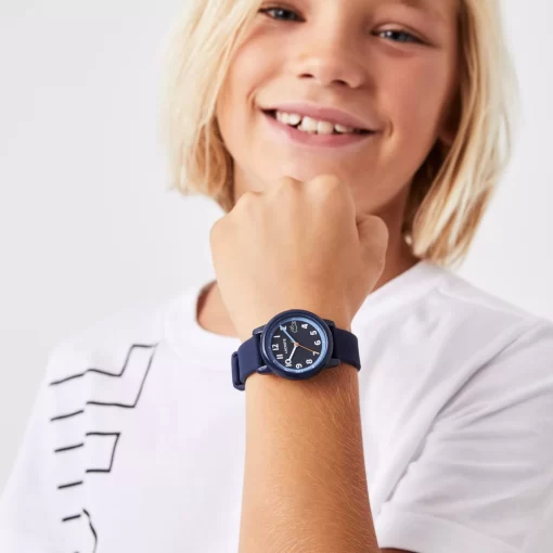 Lacoste Accessories-Kids' .12.12 3 Hands Silicone Strap Watch