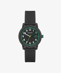 Lacoste Accessories-Kids' .12.12 Black Silicone Strap Watch