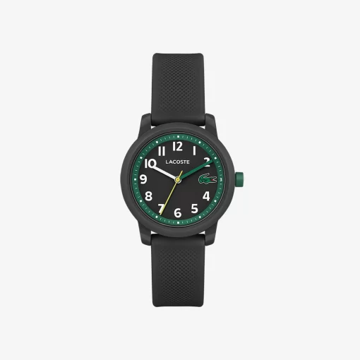 Lacoste Accessories-Kids' .12.12 Black Silicone Strap Watch