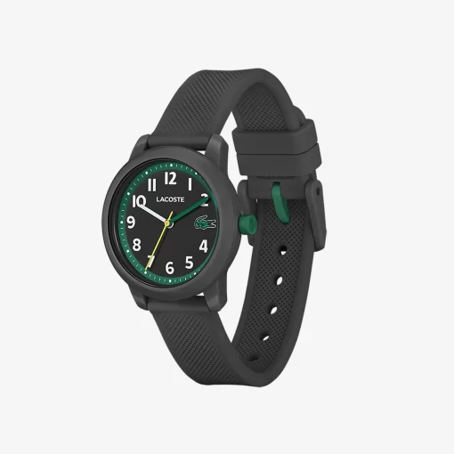 Lacoste Accessories-Kids' .12.12 Black Silicone Strap Watch