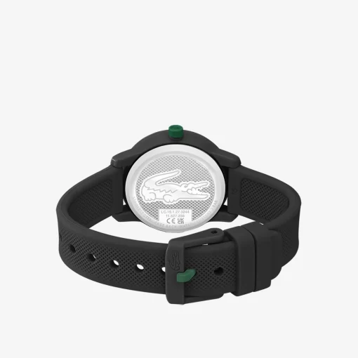 Lacoste Accessories-Kids' .12.12 Black Silicone Strap Watch