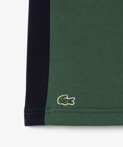 Lacoste Girl Clothing-Kids' Colour-Stripe Organic Cotton Shorts