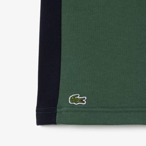 Lacoste Girl Clothing-Kids' Colour-Stripe Organic Cotton Shorts