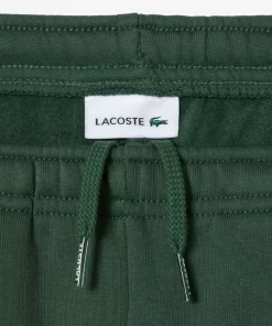 Lacoste Girl Clothing-Kids' Colour-Stripe Organic Cotton Shorts