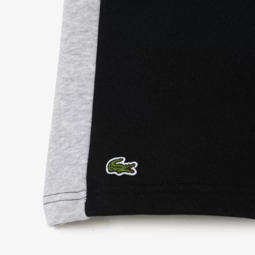 Lacoste Girl Clothing-Kids' Colour-Stripe Organic Cotton Shorts