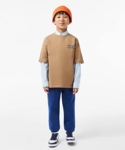 Lacoste Boy Clothing-Kids' Contrast Pocket Shirt