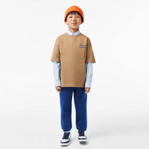 Lacoste Boy Clothing-Kids' Contrast Pocket Shirt