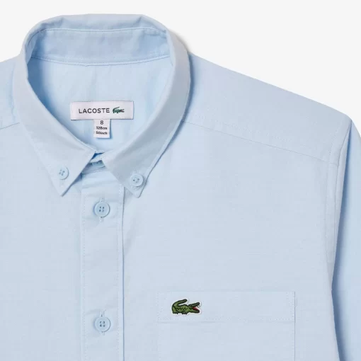 Lacoste Boy Clothing-Kids' Contrast Pocket Shirt